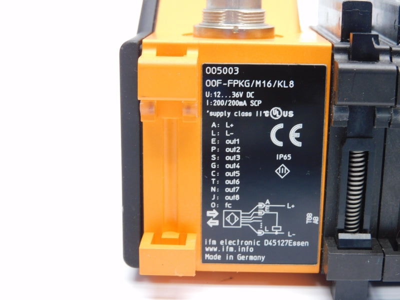 IFM EFECTOR OOF-FPKG/M16/KL8 OO5003 12-36VDC NSNP