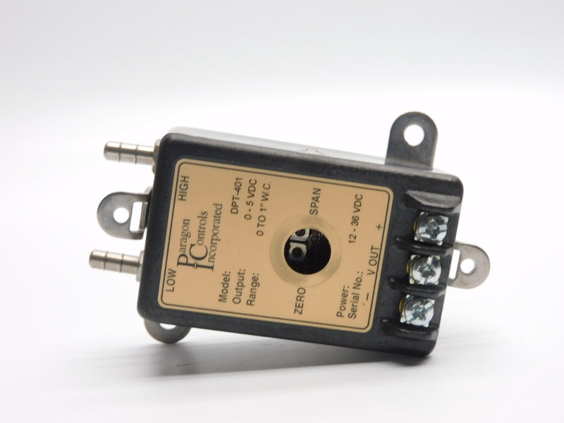 PARAGON CONTROLS DPT-401 12-36VDC 0-1"W.C. UNMP