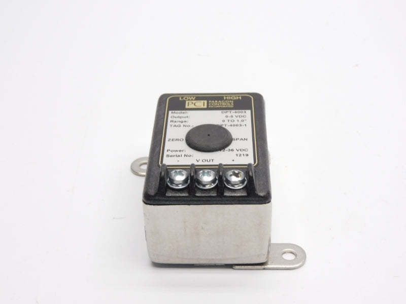 PARAGON CONTROLS DPT-403 12-36VDC 0-1.0" NSNP
