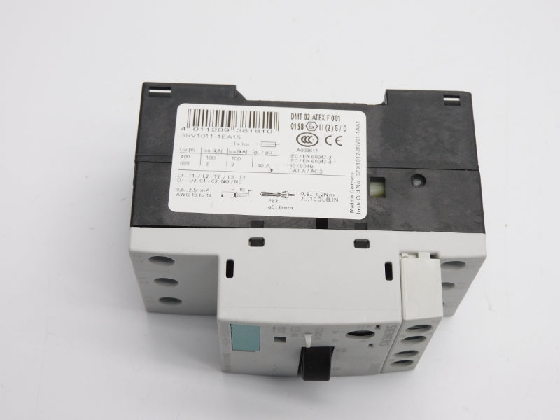 SIEMENS 3RV1011-1EA15 690V 2.8-4A NSNP