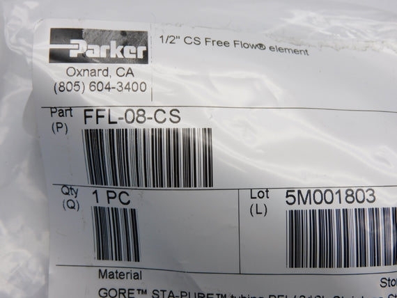 PARKER FFL-08-CS 1/2" NSMP