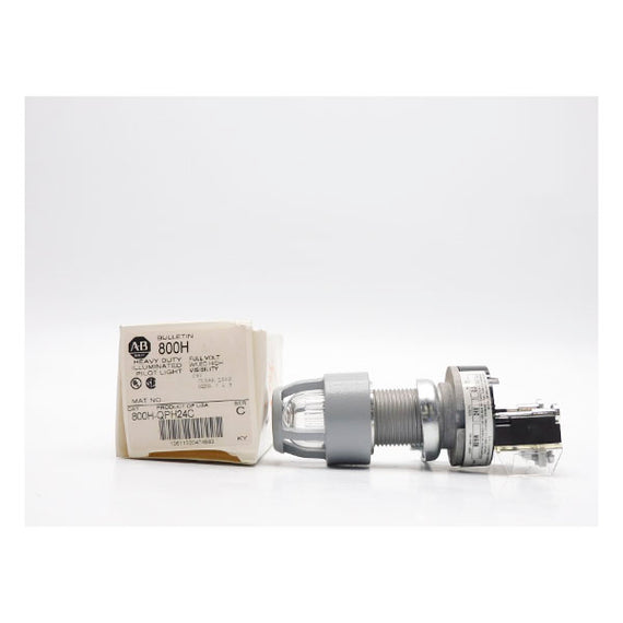 ALLEN BRADLEY 800H-QPH24C SER. C 24V (WH) NSMP