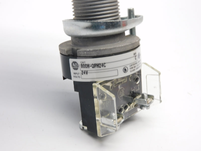 ALLEN BRADLEY 800H-QPH24C SER. C 24V (WH) NSMP
