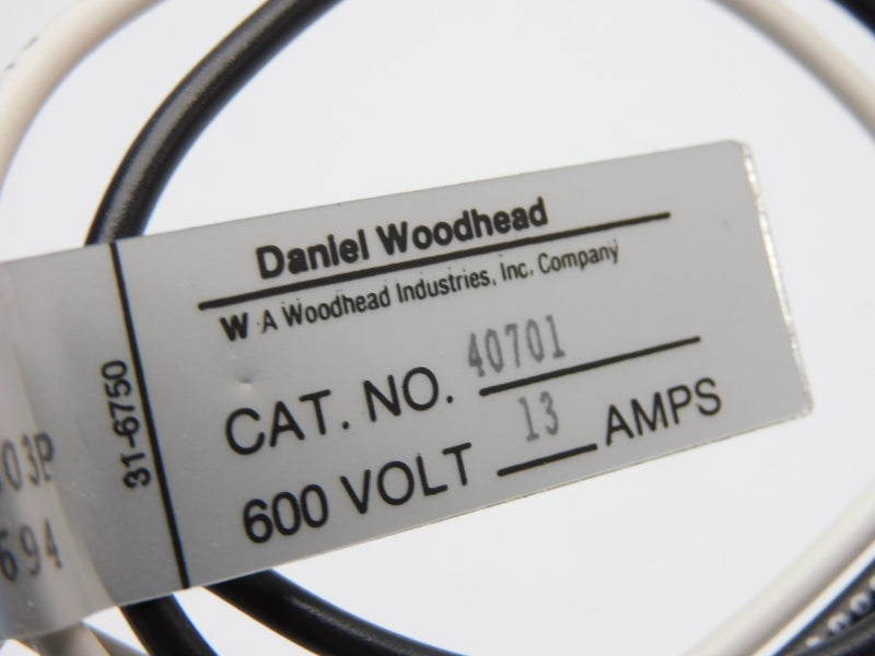 DANIEL WOODHEAD 40701 600V 13A NSNP