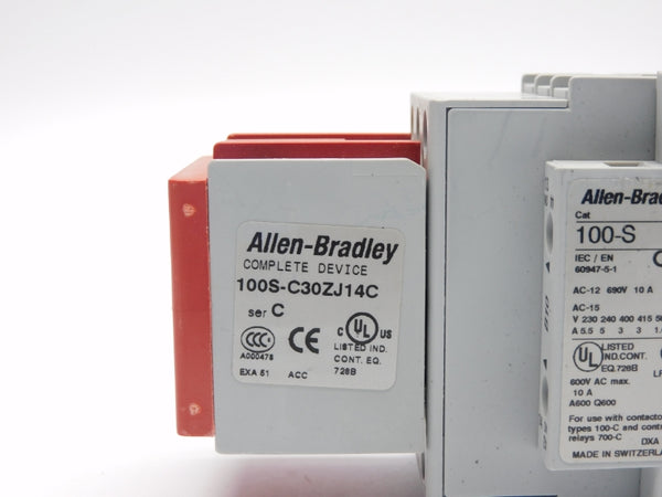 ALLEN BRADLEY 100S-C30ZJ14C SER. C 24VDC 65A NSNP