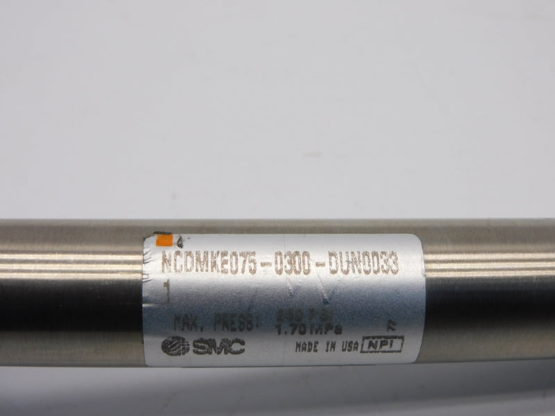 SMC NCDMKE075-0300-DUN0033 250PSI UNMP