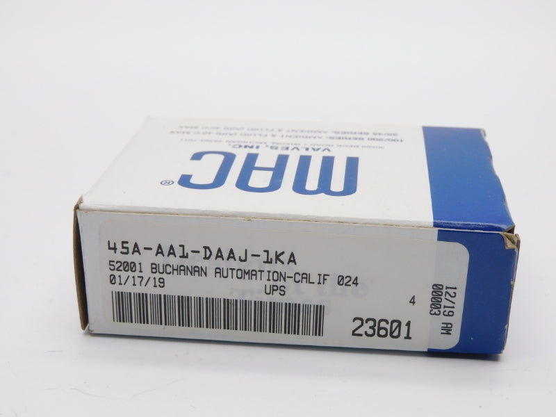 MAC 45A-AA1-DAAJ-1KA 110/120V 120PSI NSMP