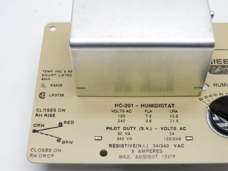 SIEBE HC-201 240VAC 8A NSNP