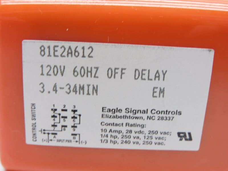 EAGLE SIGNAL 81E2A612 120V 3.4-34M NSNP