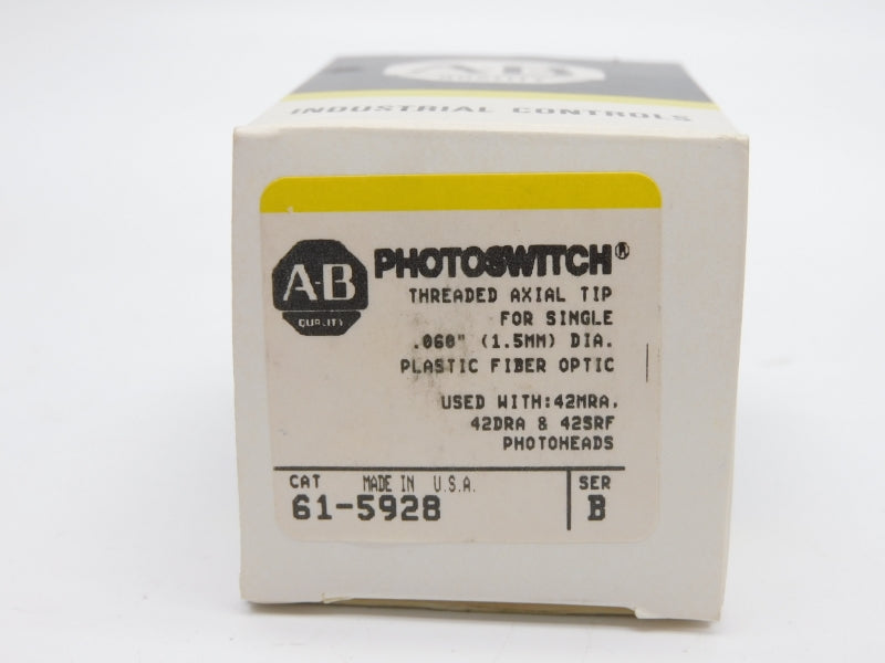 ALLEN BRADLEY 61-5928 SER. B (BK/YL) NSMP