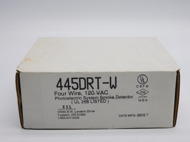 ESL 445DRT-W 120VAC 2A 15S NSMP