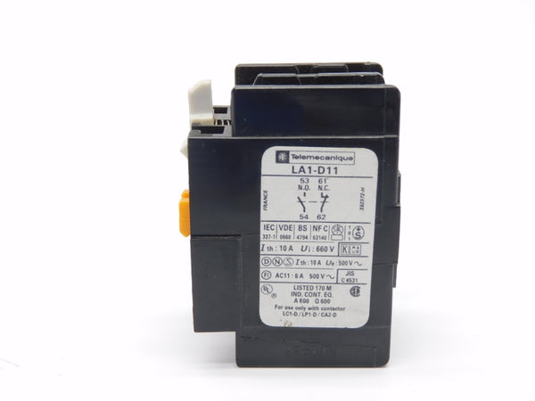 TELEMECANIQUE LA1-D11 500V 10A NSNP