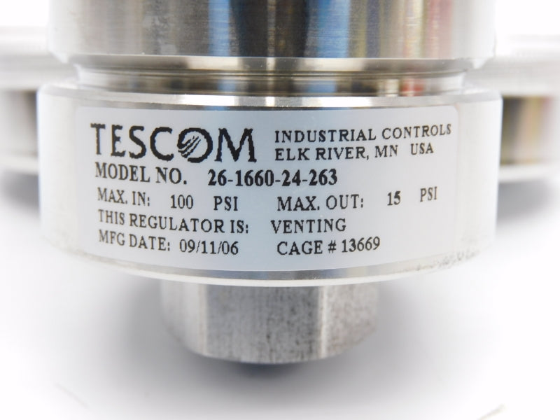 TESCOM 26-1660-24-263 100PSI NSNP