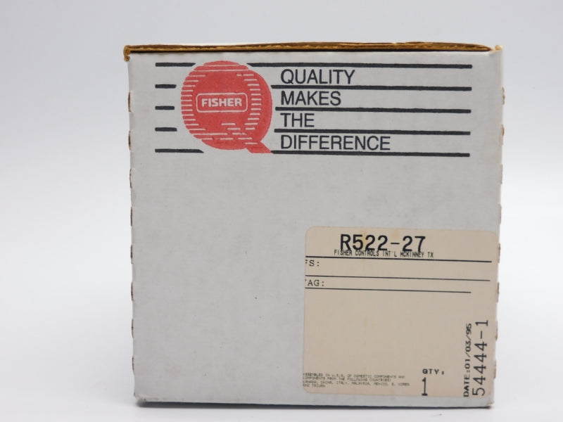 FISHER R522-27 NSMP