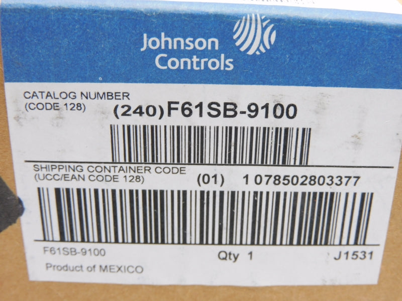 JOHNSON CONTROLS F61SB-9100 NSMP
