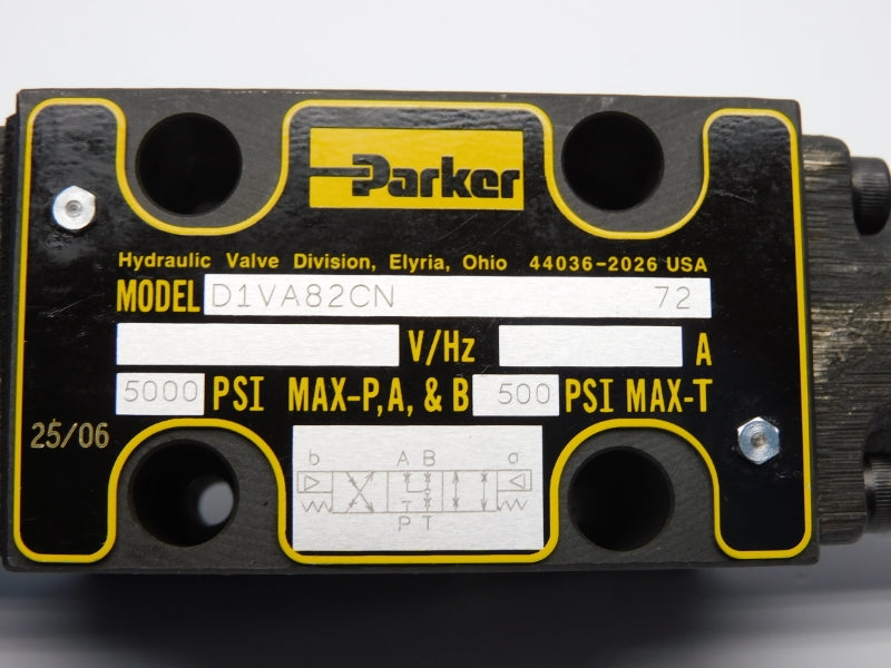 PARKER D1VA82CN 5000PSI NSMP
