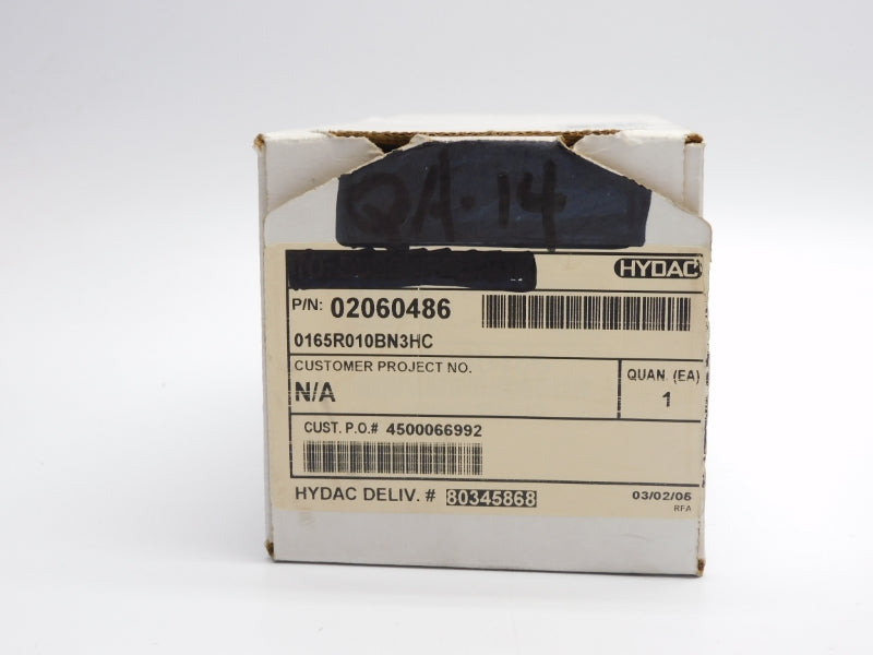 HYDAC 0165R010BN3HC 02060486 NSMP