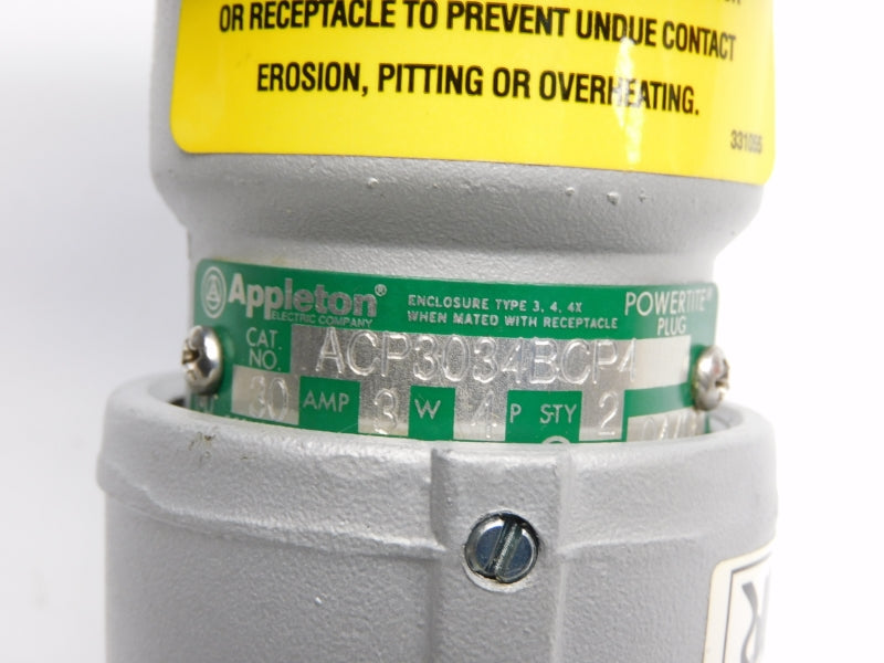 APPLETON ACP3034BCP4 600VAC 30A NSNP