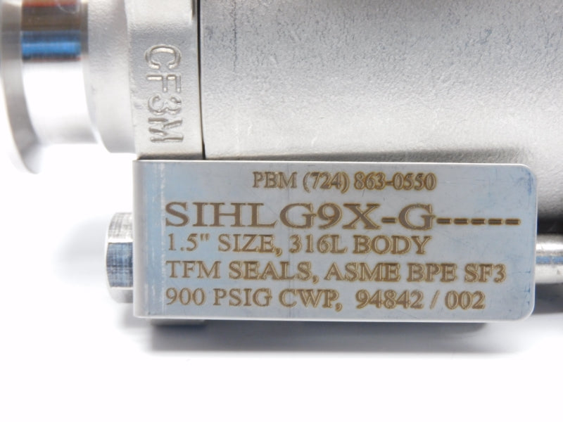 PBM SIHLG9X-G 900PSI 1-1/2" NSNP