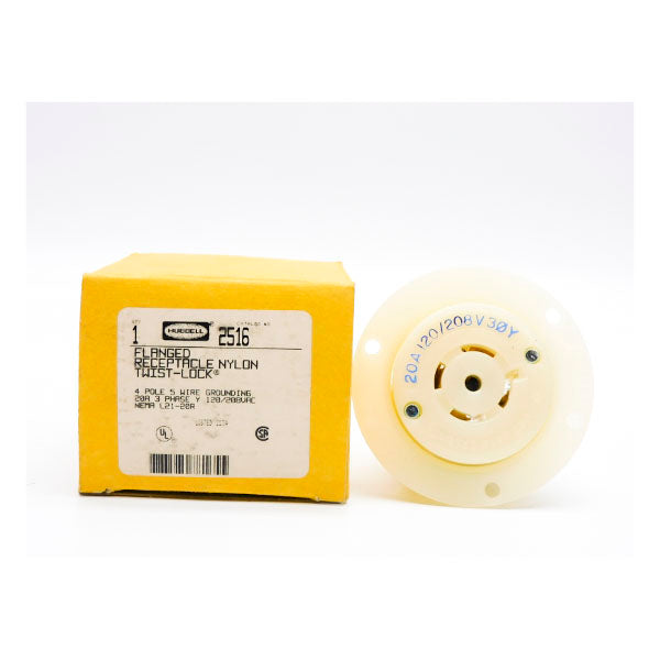 HUBBELL 2516 120/208VAC 20A NSMP