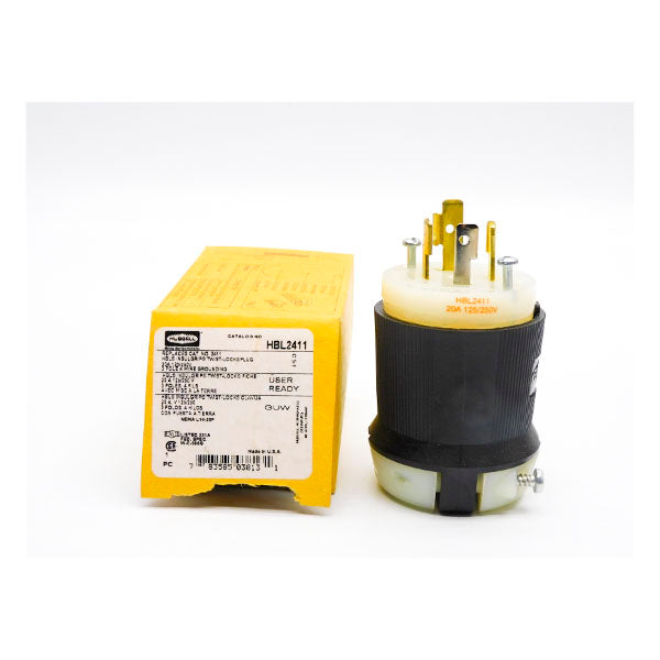 HUBBELL HBL2411 125/250V 20A NSMP