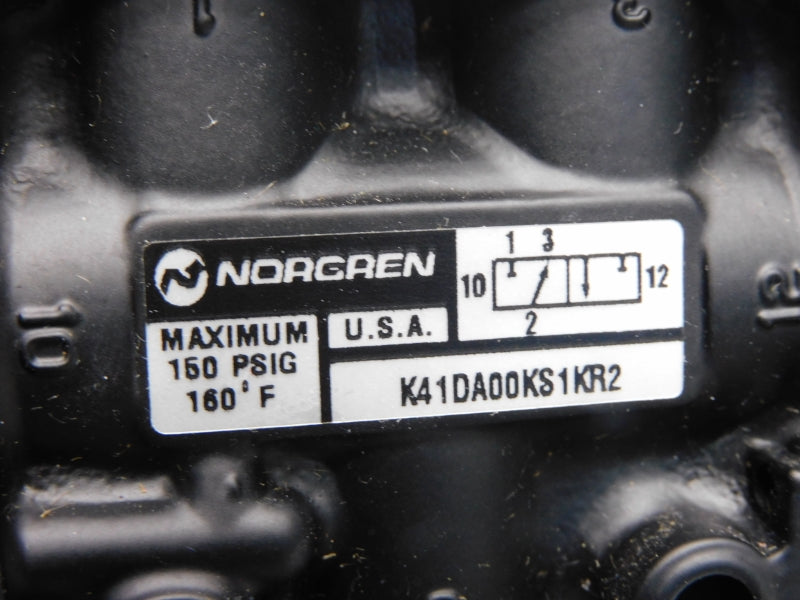 NORGREN K41DA00KS1KR2 150PSI NSNP