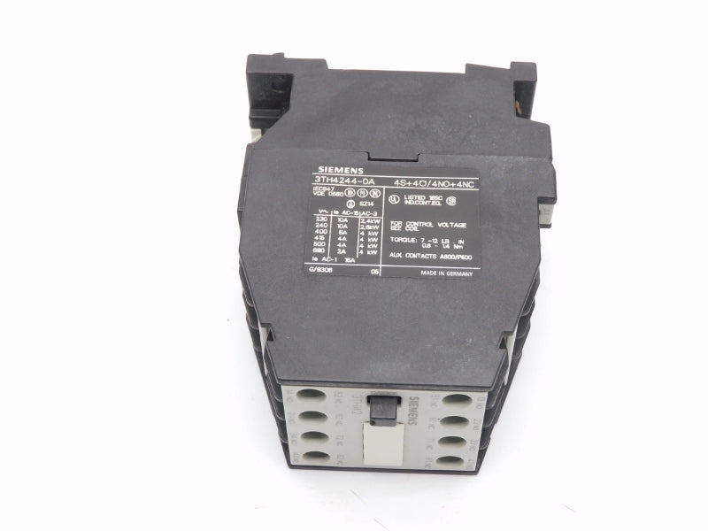 SIEMENS 3TH4244-0AK6 110/120V 16A NSNP