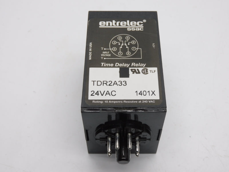 ENTRELEC TDR2A33 24VAC 10A NSNP