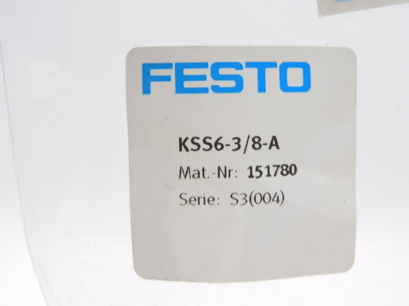 FESTO KSS6-3/8-A 151780 NSMP