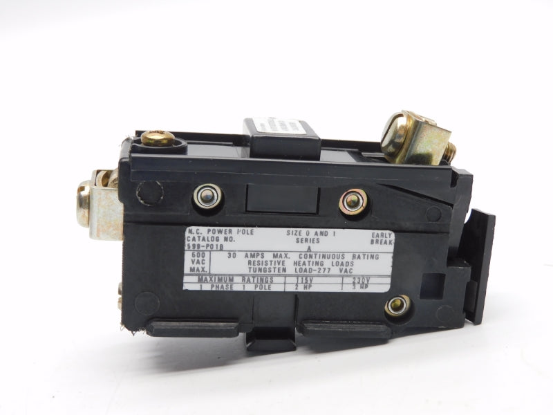 ALLEN BRADLEY 599-P01B SER. A 600VAC 30A (GY/BL) NSMP