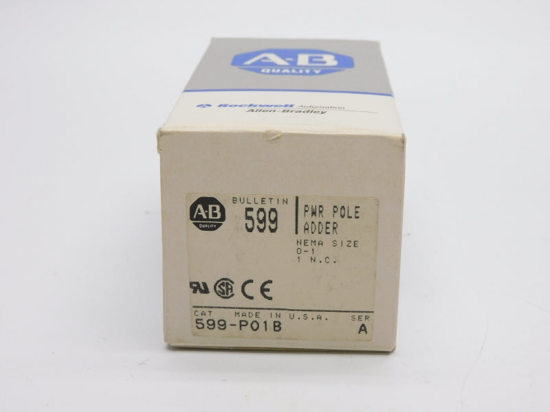 ALLEN BRADLEY 599-P01B SER. A 600VAC 30A (GY/BL) NSMP
