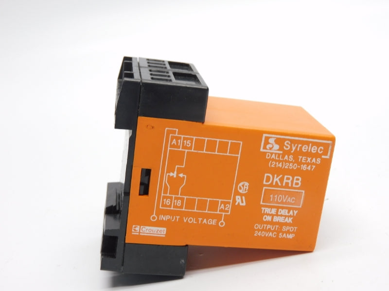 SYRELEC DKRB 110VAC 5A NSNP