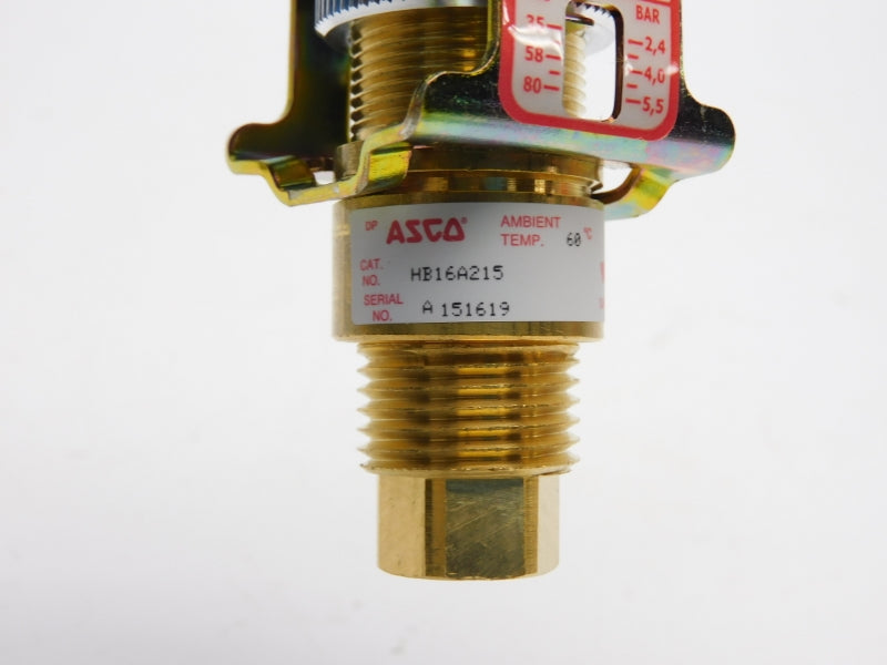 ASCO HB16A215 250VAC/DC 15A 35-80PSI NSNP