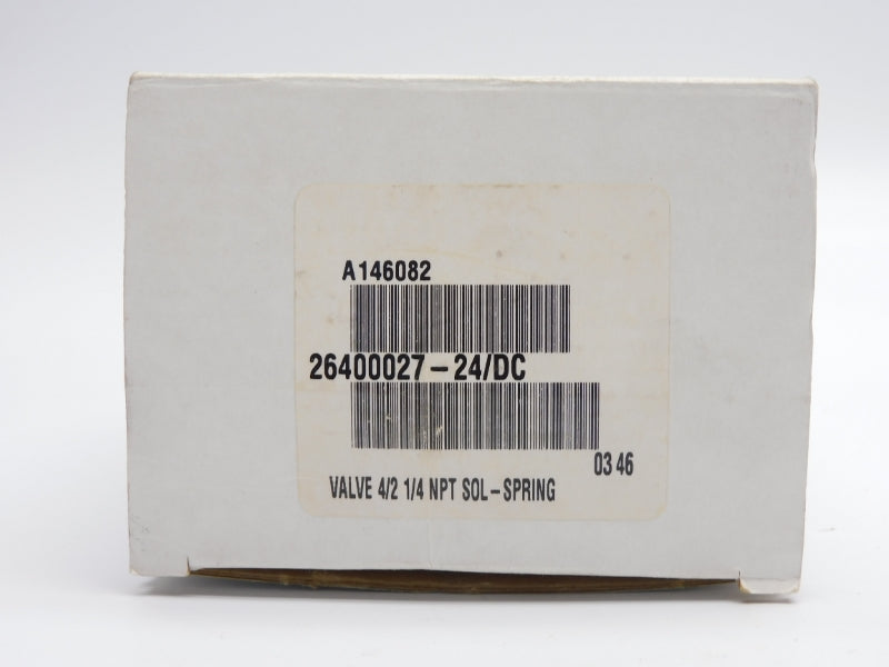 ASCO 26400027-24/DC 24VDC 1/4" NSMP