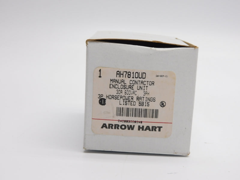 ARROW HART AH7810UD 600VAC 30A NSMP