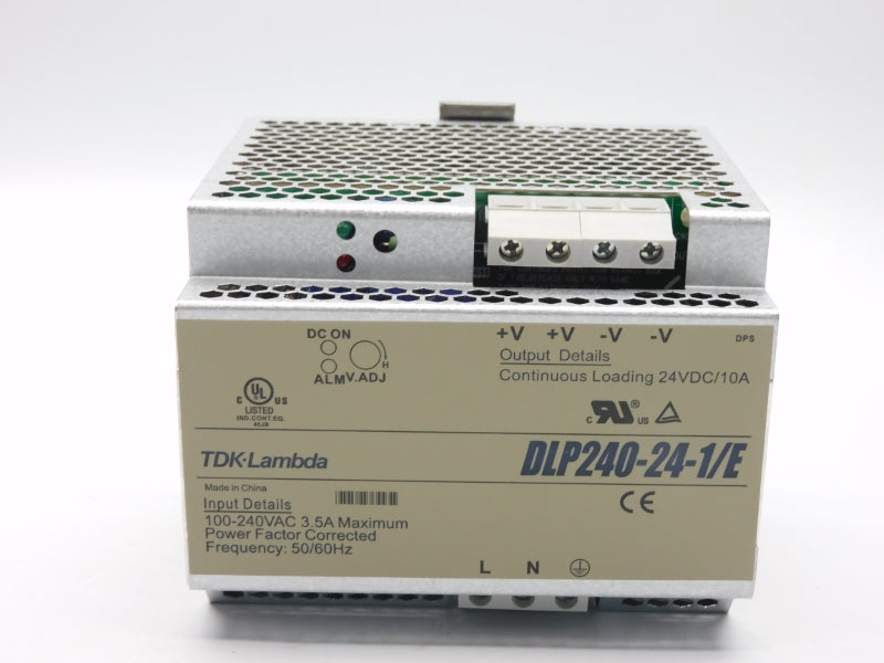 TDK-LAMBDA DLP240-24-1/E 100-240VAC 10A NSMP