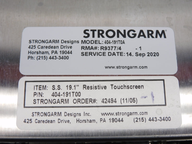STRONGARM 404-191T00 19.1" NSMP