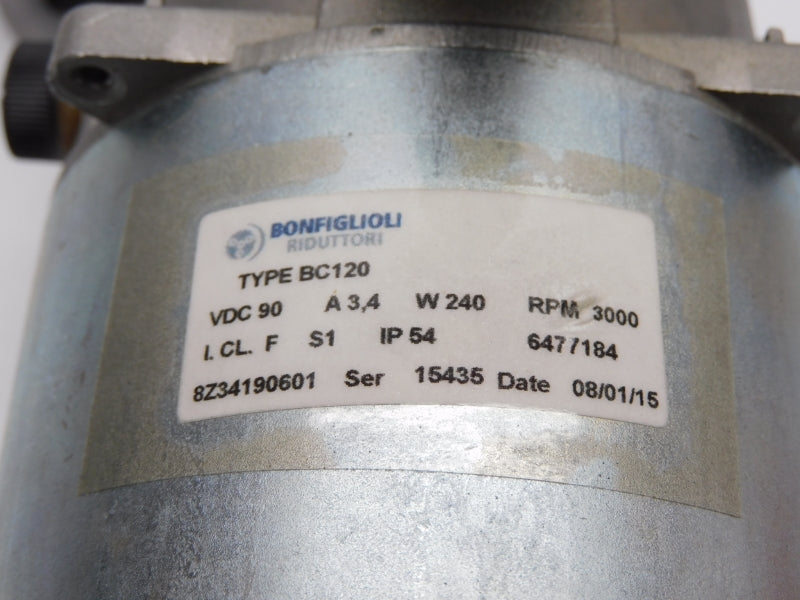 BONFIGLIOLI BC120 VF44F146BC120B14B3 90VDC 3.4A NSNP