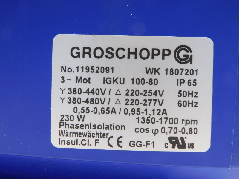 GROSCHOPP 11952091 380-480V 0.95/1.12A NSNP