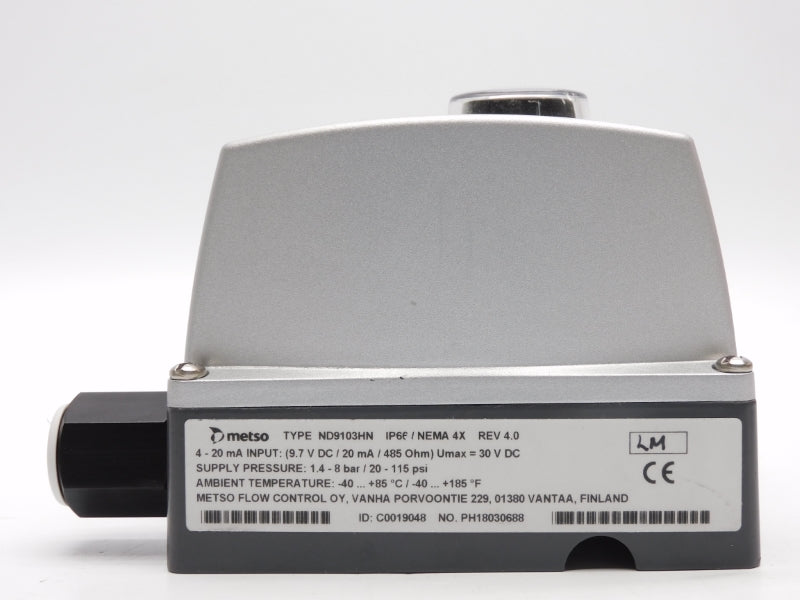 METSO ND9103HN-K1CE07 MA0129379 30VDC 20-115PSI NSMP