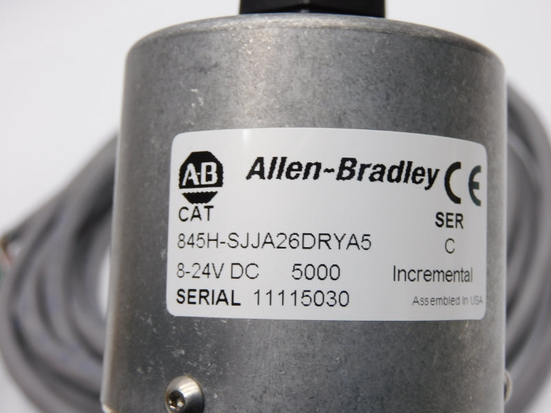 ALLEN BRADLEY 845H-SJJA26DRYA5 SER. C 8-24VDC (BR/WH) NSMP