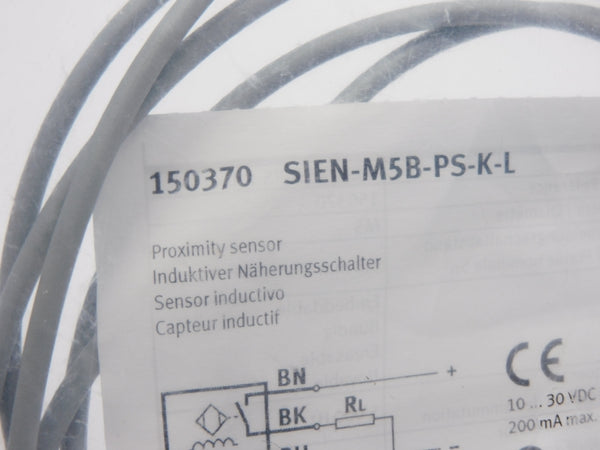 FESTO SIEN-M5B-PS-K-L 150370 10-30VDC NSMP