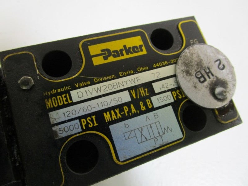 PARKER D1VW20BNYWF-72 UNMP