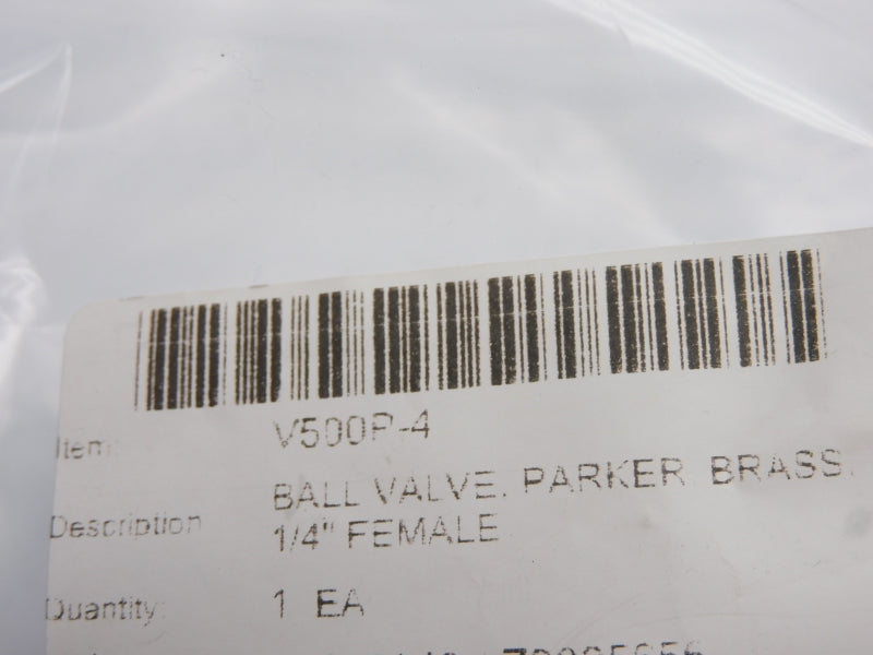 PARKER V500P-4 1/4" NSNP