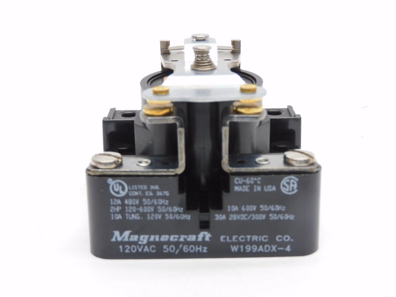 MAGNECRAFT W199ADX-4 120VAC 12A NSMP