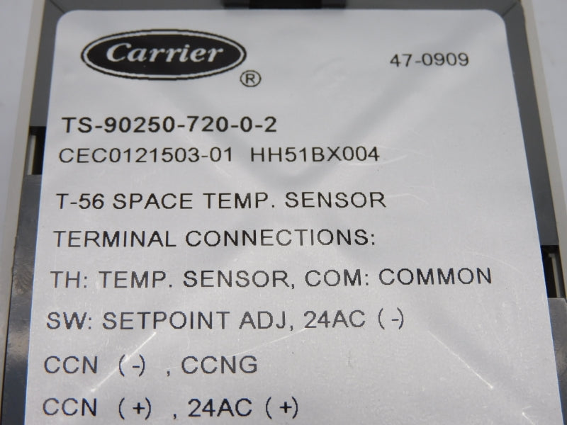 CARRIER TS-90250-720-0-2 NSNP