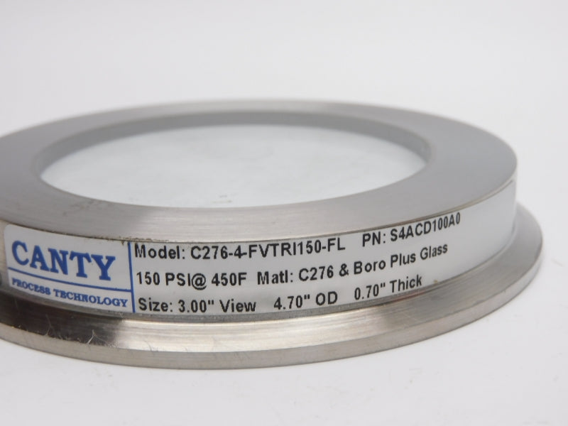 CANTY C276-4-FVTRI150-FL S4ACD100A0 150PSI 3" NSNP