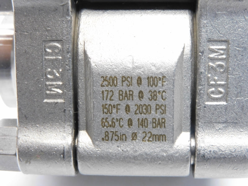 SWAGELOK SS-65ESW16T-NL 2500PSI 7/8" NSNP