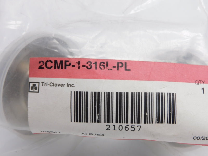 TRI-CLOVER 2CMP-1-316L-PL NSMP