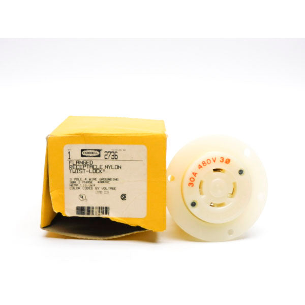 HUBBELL 2736 480VAC 30A NSMP